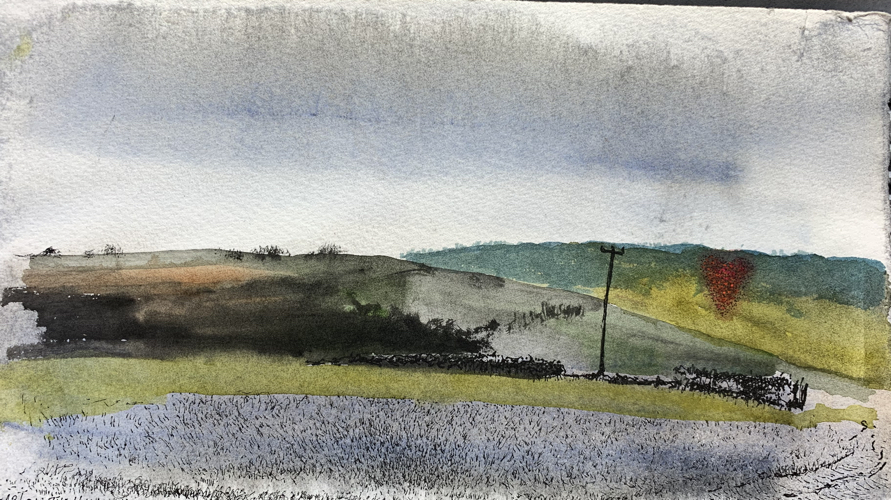 Heart On Coberly Hill